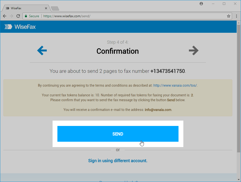 Fax sensitive data - secure faxing with WiseFax