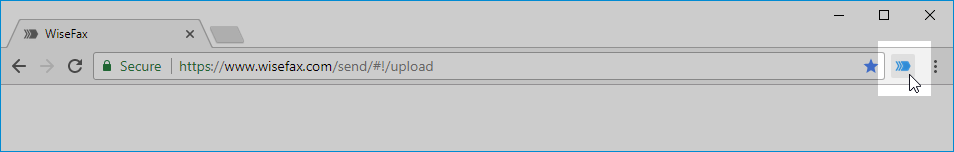 Start WiseFax extension in Chrome
