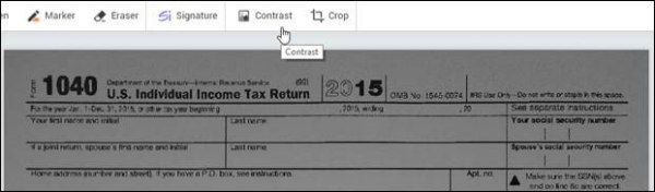 Adjusting fax image quality with WiseFax