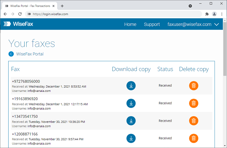 How to get a fax number?